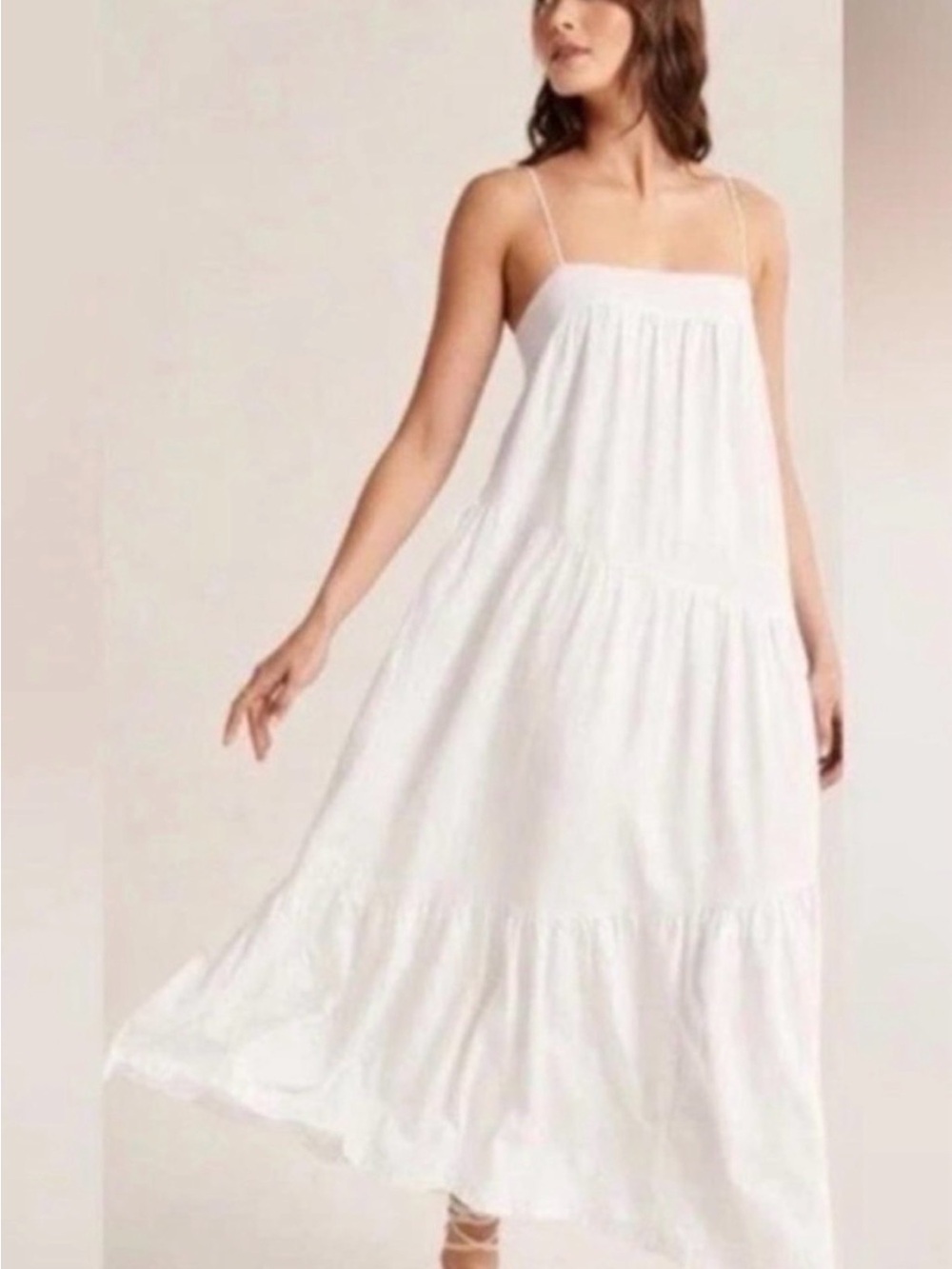 Abercrombie & fitch tiered maxi dress size medium